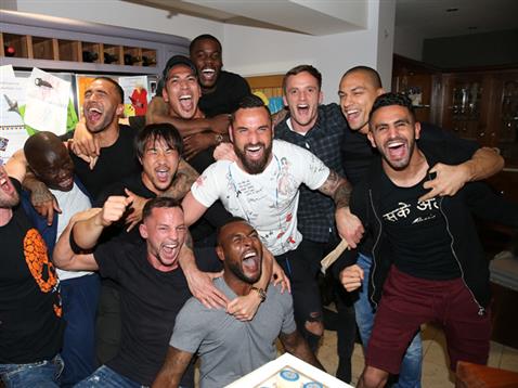 Piłkarze Leicester świętują na imprezie u Vardego_1