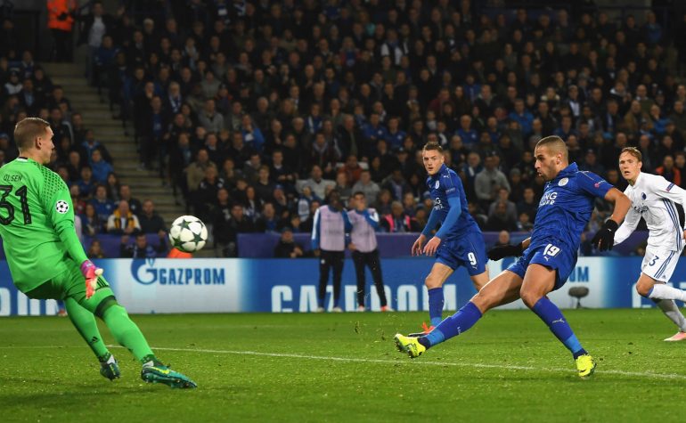 Leicester City pokonuje FC Kopenhaga 1:0