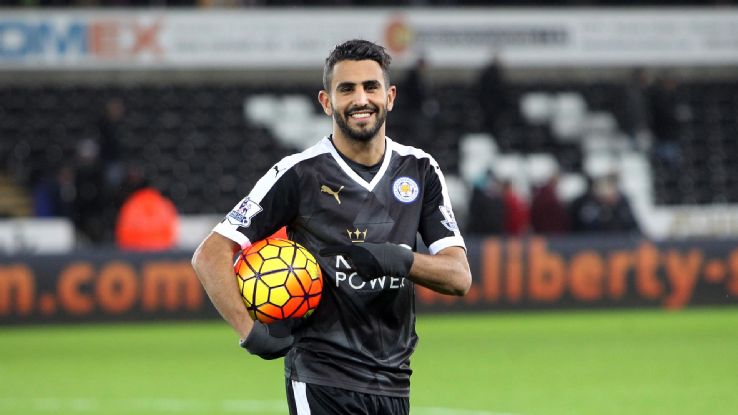 Leicester pokonuje Swensea 3:0, hat-trick Mahreza