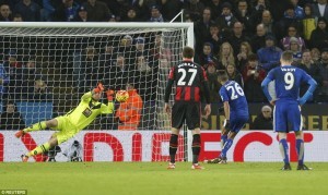 Tylko remis Leicester City z Bournemouth