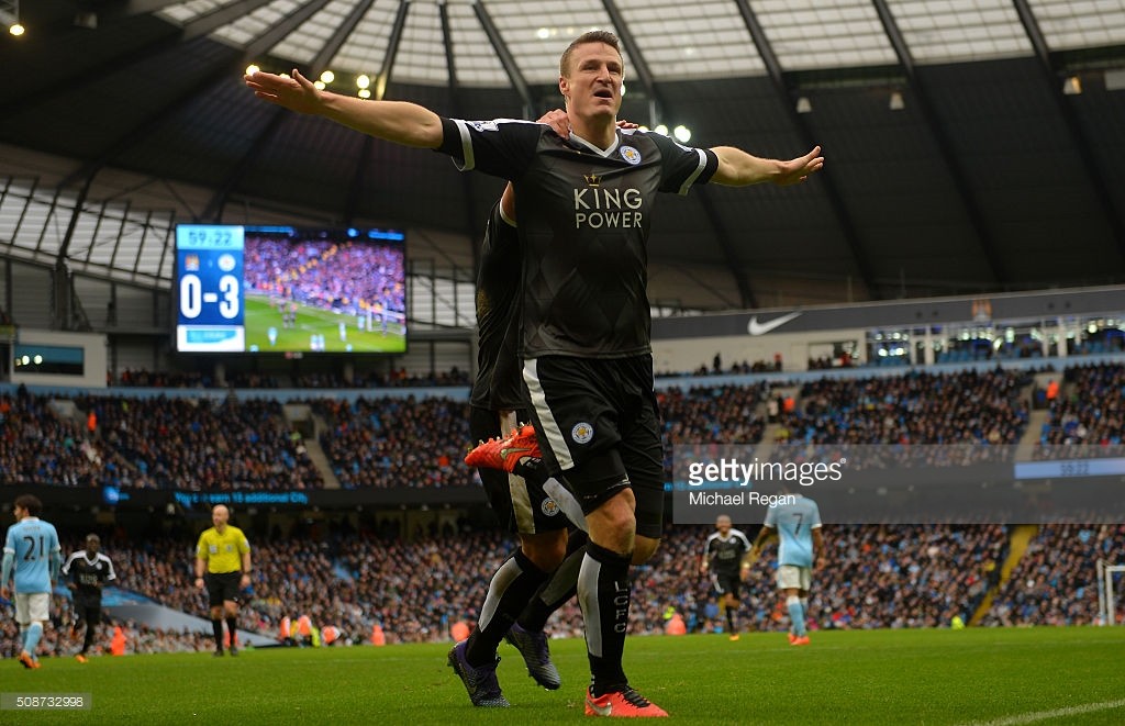 Leicester City pokonuje na wyjeździe Manchester City 3:1