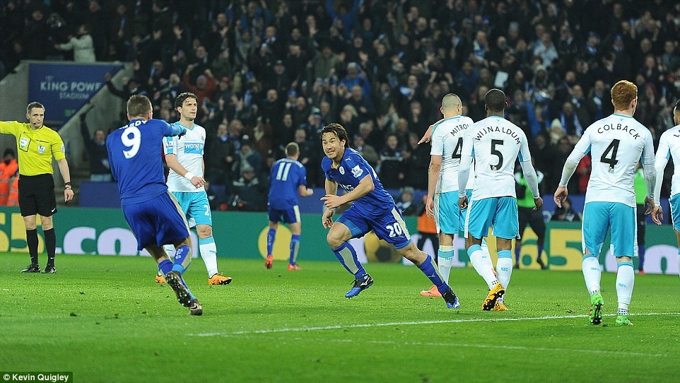 Leicester City pokonuje Newcastle United 1:0