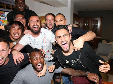 Piłkarze Leicester świętują na imprezie u Vardego_7